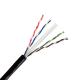 UTP Outdoor 22AWG 24AWG Ethernet Lan Cable UV Resistant