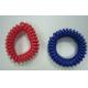 Mini wrist coil plastic spring coil ring cord customized color hot sales red blue wrists