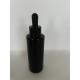 OEM Available Black Cosmetic Bottles With Black Dropper Silkcreen Printing