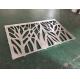 Architectural laser cut metal screen aluminum solid cladding with Tree pattern