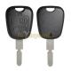 Peugeot / Citroen 2 Buttons Remote  Key Shell NE78 Blade