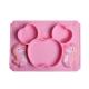 Food Silicone Childrens Plates Eco Friendly Baby Tableware Set Spoon Plate Bowl