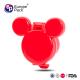 Wholesale mickey shape child resistance cap  plastic water bottle caps with straw