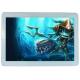 Metal Case 23.6 Inch 1080P Wall Mount Touch Screen Monitor 8ms Response Time