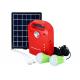 Mini Portable Solar Power System Kit With Torch USB Output Compact Design
