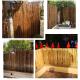 Natural Bamboo Raw Material Garden Fencing Panels With 180cm 240cm Length