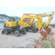                  Used R60 Wheel Excavator, Hyundai R60-5 R60W-5 R60W-7 R60-7 R60-9 Mini Wheel Excavator             