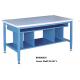 Multi Purpose Industrial Work Benches Lower Shelf Kit For Divider Space 60 Inch Wide
