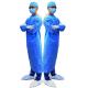 Flexible Reinforced Nonwoven SMS Fluid Resistant Gowns