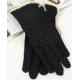 Fashion Anti Slip Female Driving Gloves Pure Cotton Anti Uv Short Thin Sunscreen