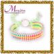 OEM / ODM colored links friendship bracelets jewellery for women gifts LS017