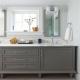 Customized Bathroom Prima Vanity Furniture Modern Design With Double Sink