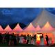 Tear Resistant Aluminium Pagoda Tent Wedding Party Marquee With Sides Excellent Tents