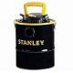 Black Portable Wet Dry Vacuum Cleaner Ash VAC 4 Gallon 4HP Metal Lid Latch