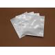 Flat Zipper / Handle Aluminum Foil Bags , Waterproof Silver Foil Bags