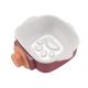 Customizable Rounded Ceramic Pet Bowl For Cats Dogs Sustainable