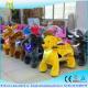 Hansel hot-selling rocking motorcycle kids family amusment park moving	plush toy on animals entertainment play equipment