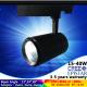 Three circuit 20W LED track light 13 /24 /38 Degree COB LED spot with 5 years warranty euro track