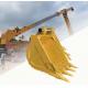 PC500 Digging Rock Excavator Bucket 2.5cbm Capacity With Q355B NM Material for telescopic pole