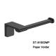 Stainless steel good quality Wall Mounting Paper Holder Toilet Paper Roll Holder Black Color