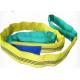 Polyester Material Eye And Eye Sling Safety Factor 5 To 1 With Flat Shaped