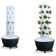 Vertical NFT Hydroponic Tower For Greenhouse Growing System Stable Structure