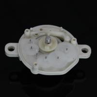 POM Plastic Injection Moulded Plastic Auto Part Over Moulding White Motorhalter