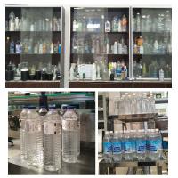 Automatic Glue Labeling Machine , Hot Melt Glue Round Bottle Label Sticking Machine