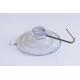 Clear large high duty reusable 45 mm PVC mushroom head replacement plastic