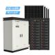 Complete 50kWh 60kWh 70kWh Solar System Kit Hybrid 100kWh Energy Storage Battery