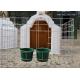 Well Ventilated Calf Feeding Equipment With Wide Fence , Draught Free Calf Shelters