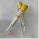 Gel Clot Activator Tube SST Tube Yellow Head Cover Medical Disposable