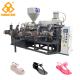 Automatic Rotary One Color Sandal Making Machine For Plastic Jelly Shoes
