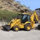 4×4 Compact Tractor Loader Backhoe Used In Construction Projects