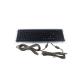 Durable Black Stainless Steel Keyboard Metal For Self Service Kiosk Machine