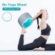 TPE yoga pilates circle , Yoga Fitness Roller Wheel Back Training Tool