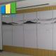 Melamine Foldable Soundproof Sliding Movable Partition Wall Under A Suspended Ceiling