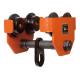 TP 0.5 Ton Steel Forged Electric Hoist Trolley , Factory Warehouse Lifting Beam Trolley