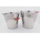 8L Factory price 201#stainless steel water bucket premium bucket cheap ice bucket