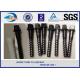 Black Oxide Railway Sleeper Screws Zinc Dacromet Screw On Spikes