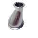 Sanitary 304 316L Stainless Steel Tri Clamp Connection Eccentric Reducer/ Dairy Pipe Transition Pipe Fittings 1/2''-12.0