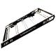 Black 1455x1425x113MM Universal Car Roof Basket Rack with Side Lader Aluminium Alloy