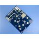 RF-45 Immersion Silver 30mil RF PCB Board With Blue Solder Coating