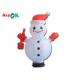 Oxford Cloth Inflatable Holiday Decorations Air Model Pvc Inflatable Rotating Christmas Snowman