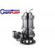 Dirty Water Submersible Sewage Pump With Grinder 3 Phase 380V 415V