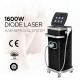 1600-2400W CE ISO 755 808 940 1064nm 4 Wave Diode Laser For Hair Removal Ice Titanium Available