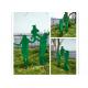 Outdoor Decorative Painted Metal Sculpture Stainless Steel Family Sculpture