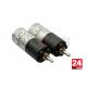 Small Electric 12V DC Brushless Gear Motor For Semiconductor Automation