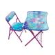 Foldable Study Chair And Table For Students Primary School Family Painting