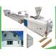 Rapid Plastic WPC Extrusion Line 22KW Power For Wall Cladding Panel / Floor